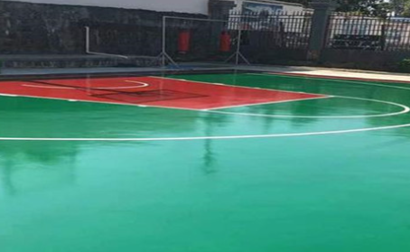六盘水篮球场翻新地面